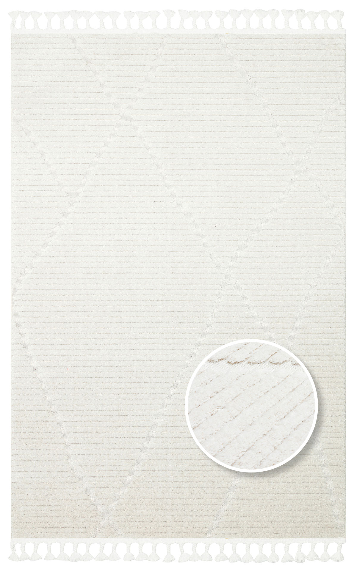 Makine Halıları Terazzo TRZ 07 White